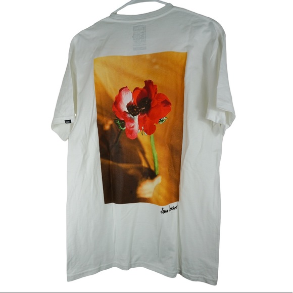 VANS Pride Otw Gallery SS II Sara Lorusso White T-Shirt NWT sz M - Picture 3 of 6